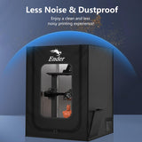 Creality Official 3D Printer Enclosure with Fan Interface, Fireproof Dustproof Constant Temperature Protective Cover 550 * 650 * 750mm for Ender 3S1/Ender 3S1 Pro/Ender 3V3 KE/Ender 3 Max/Ender 5 S1 Creality