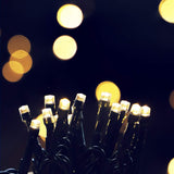 MYGOTO 33FT 100 LEDs String Lights,Green Wire Waterproof Fairy Lights 8 Modes 30V UL Certified Plug in Xmas Lights for Home, Garden, Wedding, Party, Christmas Decoration Indoor Outdoor (Warm White) Hopolon