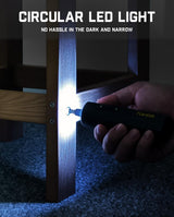 Fanttik NEX S1 Capsule 3.7V Cordless Screwdriver, Electric Screwdriver, Max 5 N.m, 320 RPM Motor, 5 Pcs Double-Ended Bits, Compact Design, LED Light, 1/4''Hex, Idea Tool for Furniture, Appliances Fanttik