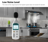 IKTCH 30 Inch Under Cabinet Range Hood with 900-CFM, 4 Speed Gesture Sensing&Touch Control Panel, Stainless Steel Kitchen Vent with 2 Pcs Baffle Filters(IKC01-30) IKTCH