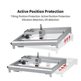 Aufero Laser Engraver Machine 10W Output Laser Engravering Machine with APP Control Laser Engraver and Cutter Machine for Wood, Metal, Acrylic,Leather (10W) Aufero