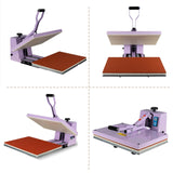 16x24 Heat Press Machine for T Shirts,1.8-2kw, Slide Out Sublimation Heat Transfer Press Suitable for Family, Small Business, or Industrial Use. (Purple, 16x24 Manual) Eonvest