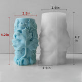 Japleed Maple Leaf Embossed Candle Molds, Autumn Leaves Pillar Candle Silicone Molds, 3D Fall Molds for Soap Wax Epoxy Resin, Fondant Chocolate Cake Dessert Decoration Molds DIY Supplies japleed