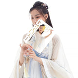 4pcs Graduation Decoration Fan Photo Frame Graduation Picture Holder Sublimation Wooden Picture Frame Photo Plaque Frame Blank Picture Frame Grad Decoration Handheld White MAGICLULU