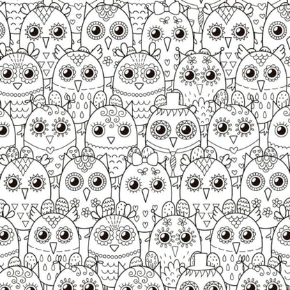 Playful Patterns Coloring Book: For Kids Ages 6-8, 9-12