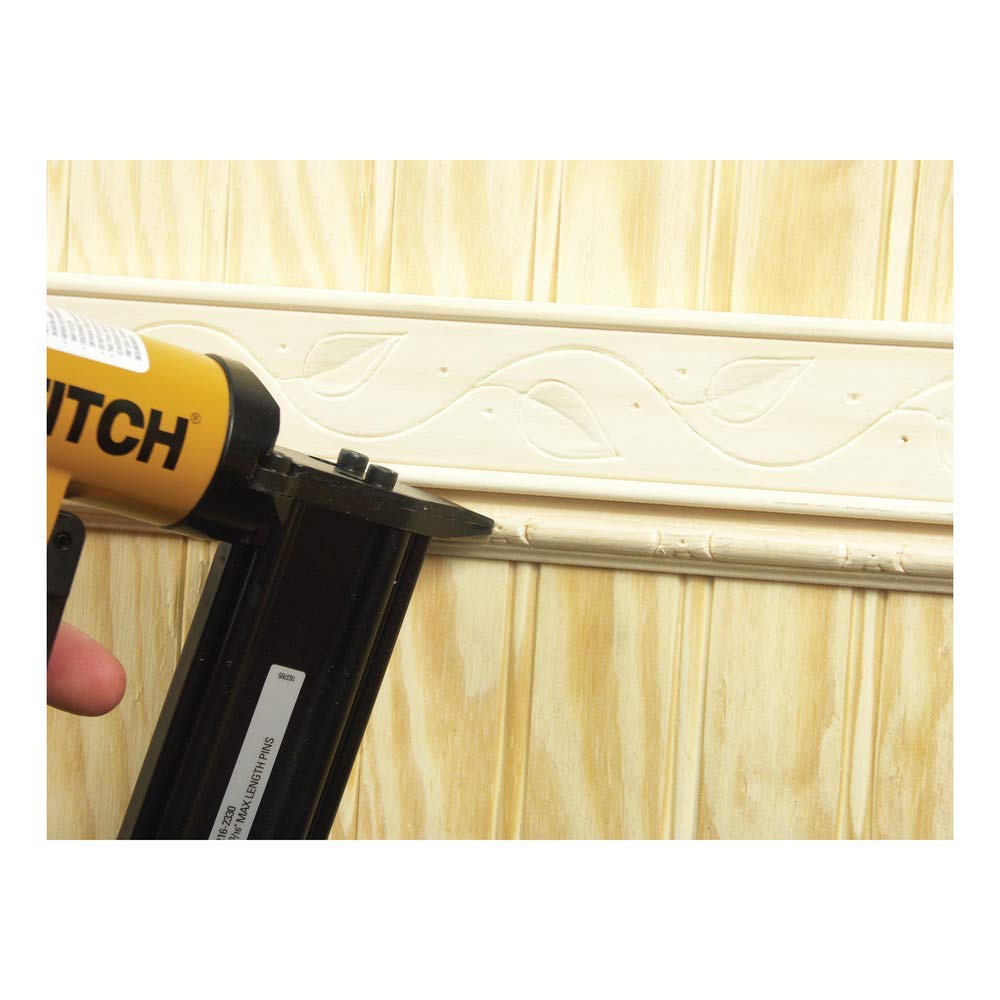 BOSTITCH Pin Nailer 23 Gauge, 1/2-Inch to 1-3/16-Inch (HP118K) , Black Bostitch