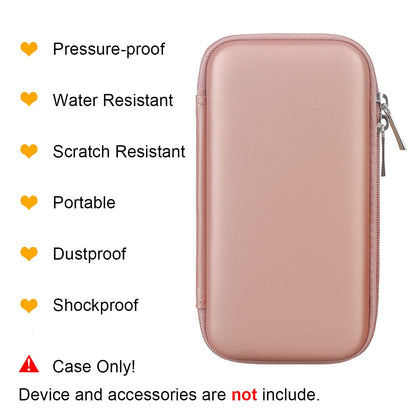 BOVKE Hard Carrying Case for 3D Pen Set, 3D Pen Case Compatible with 3Doodler Start+ Essentials 3D Printing Pen Toy Home Art Activity Set, Mesh Pocket fit 3D Printing Filament, Rose Gold (Box - WoodArtSupply