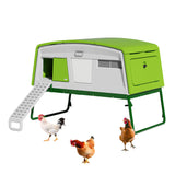 Omlet Eglu Pro Large Chicken Coop | House up to 10 Large Hens or 15 Bantams | Easy to Clean Plastic Chicken Tractor | Predator Proof Coop Design | Zero Maintenance Omlet