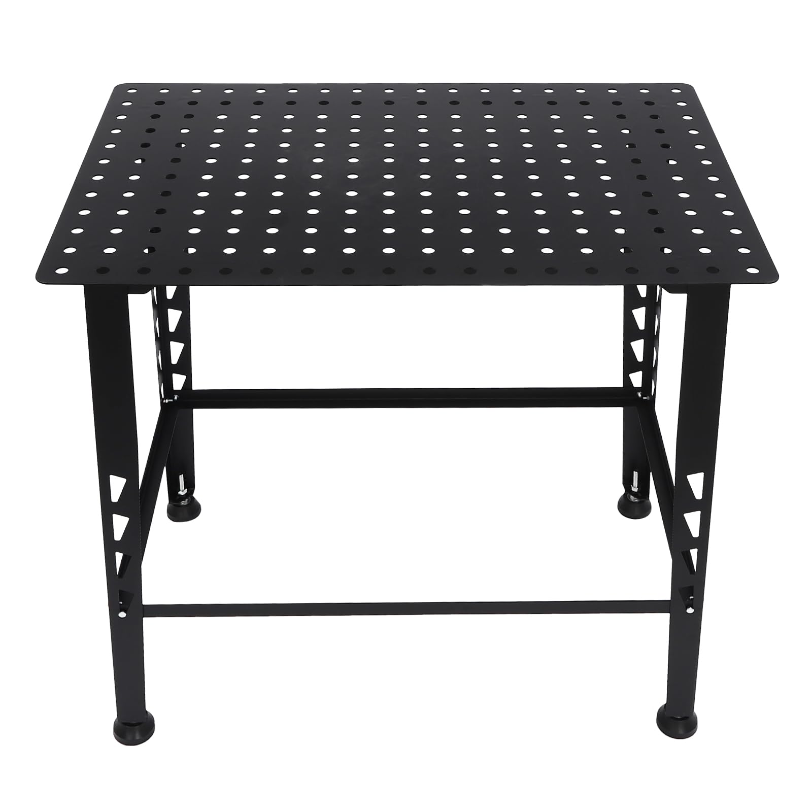 Welding Table, Steel Welding Fabrication Table, Portable Welding Table Top with 4 Stop Bases, Double Tiers Storage Panel Welding with Tool Kit, for Home Workshops, 600lbs Load Capacity (36 *  - WoodArtSupply