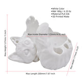 ThinkThings 3D Printed Yarn Bowl For Crocheting, Large Capacity Storage Container for Candy Keychain Accessories On Desk, Lovely Sleeping Cat Ornaments, Special Crochet Bowl, Pets Feeding Bowls ThinkThings
