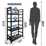 MRRcute 4 Tier 1000LBS Storage Shelves Heavy Duty, Storage Racks and Shelving, Standing Storage Shelf Units, Utility Shelf with Wheels, Metal Shelves for Garage, Kitchen, Living Room, and Pantry. MRRcute