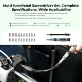 Creality 3D Printer Tool Kit, 74Pcs 3D Printing Tool Wrap Kit Assembly/Removal/Filament Cutting Set 3D Printer Accessories for All FDM Printers Cleaning Finishing Printing Creality