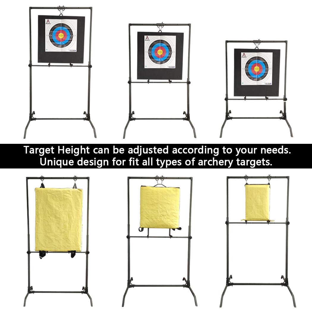 Highwild Archery Target Stand for Bag Targets Block Cube Foam - Larger Range - Multi-Function - Flexible - Durable Highwild