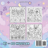Cutest Demon Hunter Coloring Book: Dark Korean Pop Idol & K-Drama Inspired Anime Fantasy — Supernatural Demon Adventure, Magical Squad Hunters, Music ... Teens and Adults (K-Drama Fantasy Universe) Majosta
