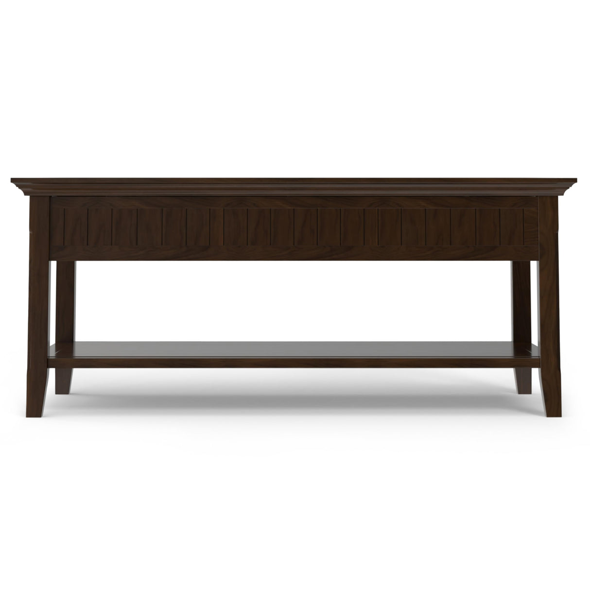 SIMPLIHOME Acadian Solid Wood 48 inch Wide Rectangle Transitional Lift Top Coffee Table in Brunette Brown for The Living Room and Family Room SIMPLIHOME