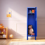 BUTISOW Metal Cabinet Home Office Storage,Lockers,Lockable Employees Metal Locker with Door,54" Height Steel Locker,Lockable Steel Locker for Gym,School,Home,Office,Garage,Assembly Required BUTISOW