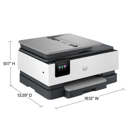 HP OfficeJet Pro 8139e Wireless All-in-One Color Inkjet Printer, Print, scan, Copy, fax, ADF, Duplex Printing Best-for-Home Office, 1 Year of Instant Ink Included