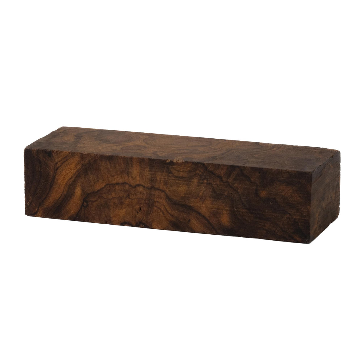 IECAP LLC Pack of 1 Hardwood Ironwood Blanks (Premium Burl Ball Pattern) – Exotic Wood Woodchucks Lumber – DIY Crafts – Size 5.13 x 1.75 x 1.25 inches IECAP LLC