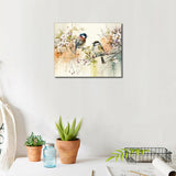 TUMOVO Adult Paint by Number Kits Bird - Watercolor Design Kids Paint by Number Kits Adults' Paint-by-Number Kits Bird Painting for Adults DIY Acrylic Paint by Number with Paintbrushes, 16"x20" TUMOVO