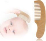 3Pcs Personalised Baby Hairbrush & Comb Set Custom Engraved Baby Brush and Comb Set for Girls Personalized Wooden Baby Hairbrush Baby Shower Keepsake Gift Baby Girl Gift Idea ZYMECH