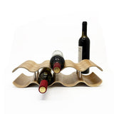 Bellglee Wine Racks Countertop, 2-Tier Wooden Wine Rack Inserts for Cabinet, Bottle Holder Stand, 7 Bottles Freestanding Wine Storage Cabinet Shelf Organizer for Home Décor, Bar and Pantry Bellglee