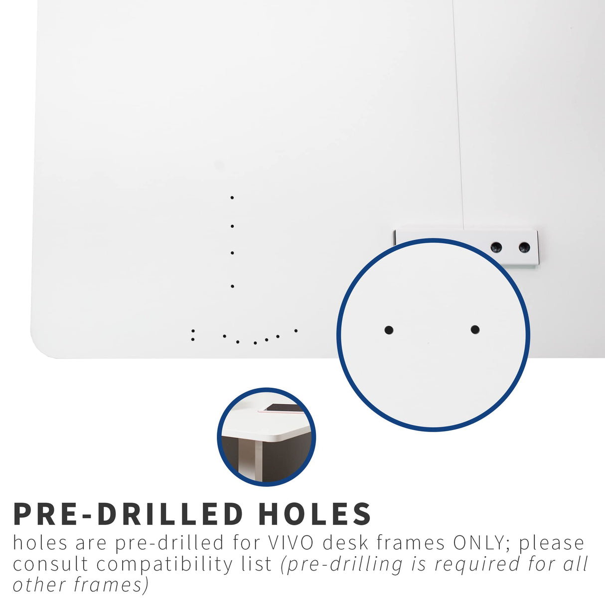 VIVO Universal 71 x 30 inch Table Top for Standard and Sit to Stand Height Adjustable Home and Office Desk Frames, White Desktop, DESK-TOP72-30W VIVO