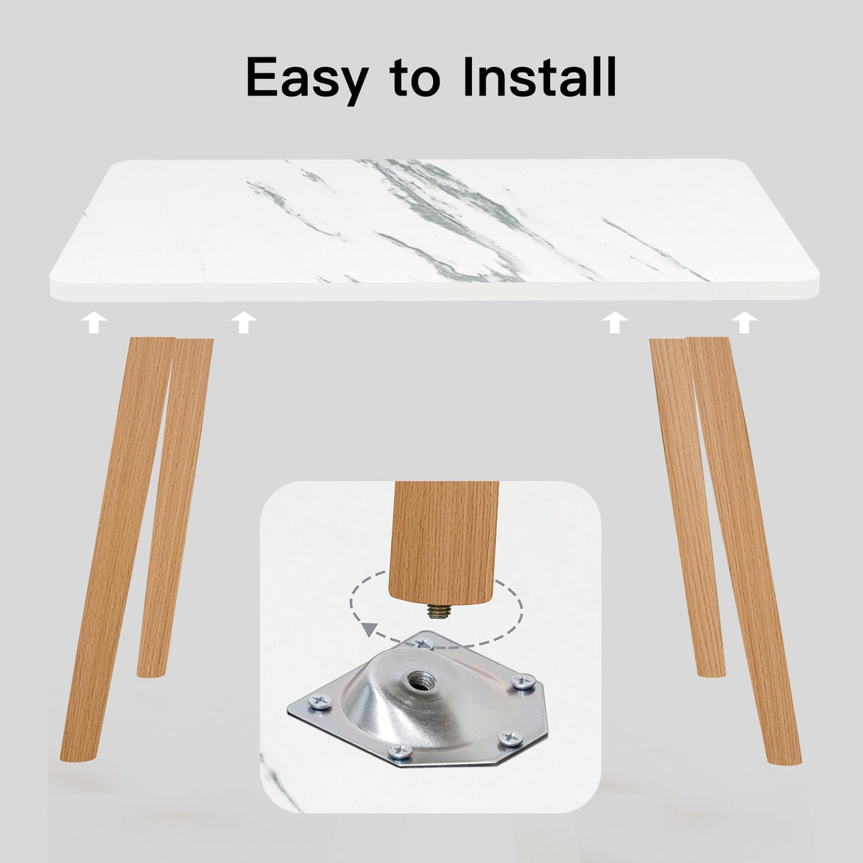 Small Coffee Table for Small Space, Low Table, Floor Table Desk for Sitting on The Floor, Storage Living Room Furniture, Tatami Tea Tables with Solid Wood Legs, Home Office, Farmhouse, Rectangle White FAMIDGE