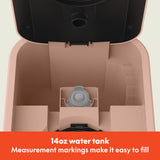 BELLA Single Serve Coffee Maker, K Cup & Coffee Ground Compatible with Removable, Adjustable Drip Tray, Auto Shutoff & Reusable Dishwasher Safe Accessories, Brews 6oz to 14oz, 1000 Watt, Blossom BELLA