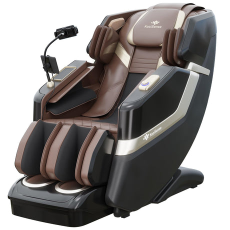 KoziSense KZ-313 2026 Heated Jade Roller Massage Chair Full Body, Deep Zero Gravity SL-Track with Heat, 12 Auto Modes, 6 Custom Programs, Backlit Touch Screen, Voice Control, Wireless Charger KoziSense