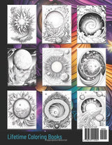 Galaxy Wonders Adult Coloring Book WoodArtSupply