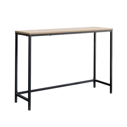 Sauder North Avenue Sofa Table, L: 41.50" x W: 11.50" x H: 28.03", Charter Oak finish - WoodArtSupply