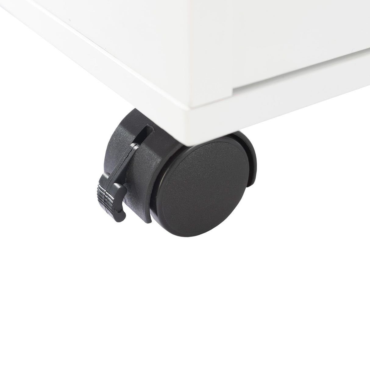 Lavish Home File Cabinet - 2-Drawer Cabinet with Lock and Deep Drawer Storage - Rolling Filing Cabinet for Under The Desk, Home, or Office (White) Lavish Home