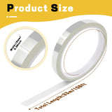 HTVRONT Heat Tape for Sublimation, 4 Rolls 10mm x33m 108ft Heat Resistant Tape for Heat Press, Heat Transfer Tape Thermal Tape for Electronics & Heat Vinyl Press Tape No Residue(Transparent) HTVRONT