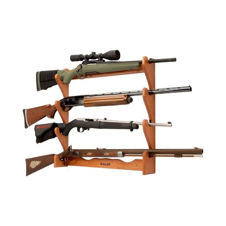 Allen Company unisex adult 4 Gun Collector Gun Rack, Wood, One Size US Allen Company