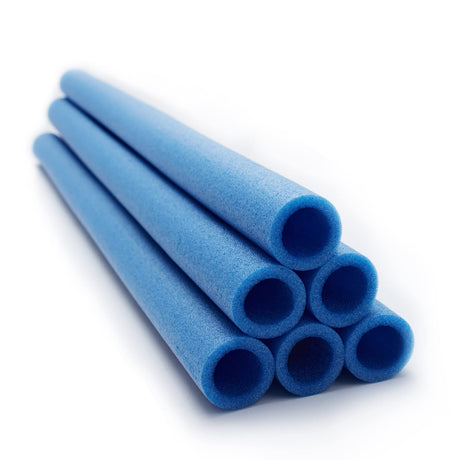 SkyBound Replacement Trampoline Enclosure Foam - Trampolines Poles Cover - Protective Poles Cover Tube Set for Safety Protection - Set of 12 - Variety of Colors and Sizes Blue SkyBound