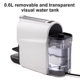 beanglass Espresso Pod Machine for Home, Compact Capsule Coffee Maker for NS Original Pods, 20 Bar High Pressure Pump, 22oz Removable Water Tank, Adjustable Cup Tray, 1350W beanglass