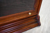 Crafters and Weavers Legacy 4 Stack Barrister Bookcase - Brown Walnut Crafters and Weavers