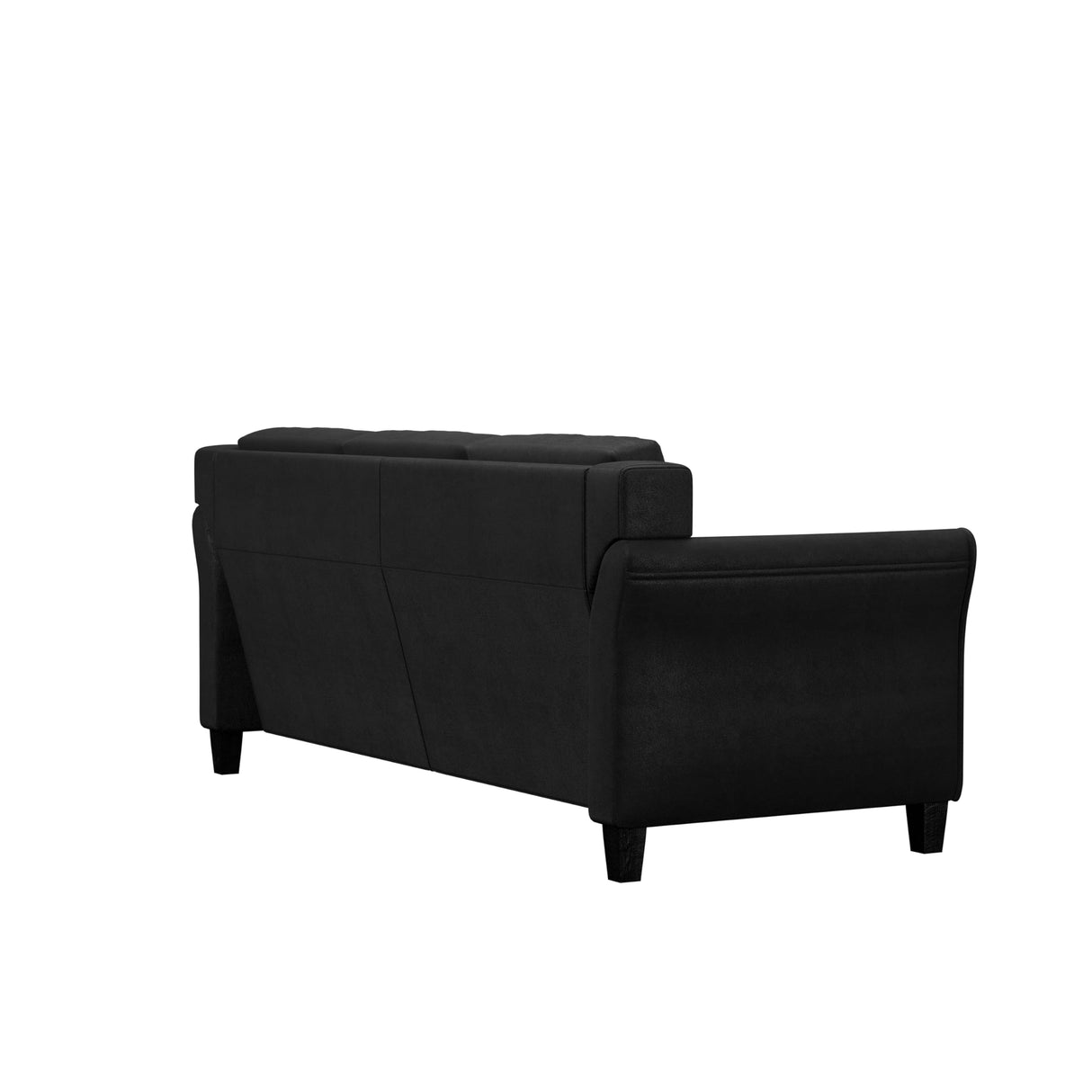 Lifestyle Solutions Harrington Sofa in Black LifeStyle Solutions