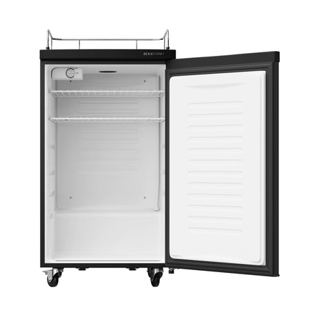 EdgeStar BR2001SS Ultra Low Temp Stainless Steel Refrigerator for Kegerator Conversion EdgeStar