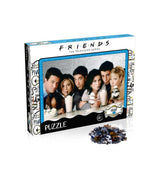 Top Puzzles Friends Milkshake 1000 Piece Jigsaw Puzzle Game, Assemble characters from the popular TV Series including Joey, Ross, Rachel, Chandler, Phoebe and Monica, gift for ages 10 plus Top Trumps