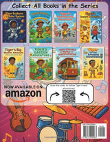 Tiger Explores the World of Music: Coloring and Activity Book (Tiger's Learning Adventures) Majosta
