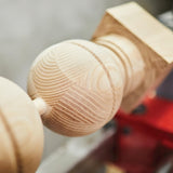 POWERTEC 71827 Carbide Tipped Woodturning Tool 3 Piece Set with Straight, Shallow Swan Neck & Deep Swan Neck for Deep Hollowing Work, Wood Lathe Chisel with Replaceable Tips POWERTEC