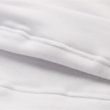 LaiHiulaan 10 PCS Sublimation Hoodies Blanks White Men 100 Polyester sweatshirt for Sublimation Bulk Hoodie Wholesale for Printing (Polyester, S) LaiHiulaan