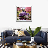 Stalente Diamond Painting Kits for Adults, 5D DIY Diamond Art Kits for Beginners Round Full Drill Diamond Painting for Home Wall Decoration Gift 12×12inch, Truck Stalente