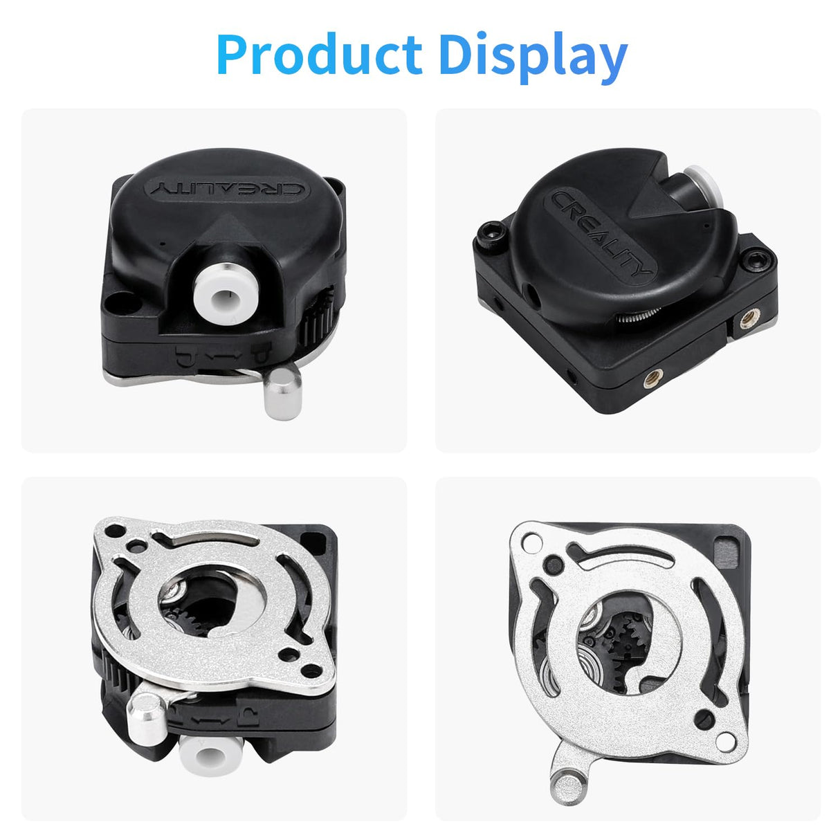 Creality Official K1/K1C Direct Drive Extruder Kit 3.0, Without Stepper Motor, Dual Gear Feeding Extrusion Support 1.75mm Filament Compatible with 3D Printers Ender 3V3/3V3 Plus, K1C, K1, K1 Max Creality