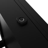 SmartEdge Coffee Table with Gun Safe with Biometric Lock, Lock Storage Table Designed for Firearms and Wine, Hidden Gun Storage for Jewelry Money Rifles Pistols and Ammo (Black Marble Wood) SmartEdge