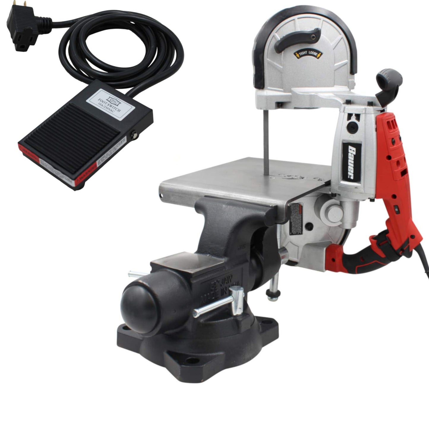 SWAG Off Road V1.0 Portaband Table Portable Band Saw Stand With Foot Switch - WoodArtSupply