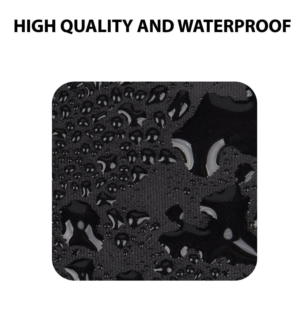 Gold Armour Rainfly Tarp Hammock, Premium 14.7ft/12ft/10ft/8ft Rain Fly Cover, Waterproof Ultralight Camping Shelter Canopy, Survival Equipment Gear Camping Tent Accessories (Black 12ft x 10ft) Gold Armour