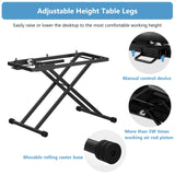 ROOMTEC 47 Inch Dog Grooming Table,Adjustable Height Pet Grooming Table,with Tool Organizer, Anti Slip Tabletop,Easy to Move ROOMTEC