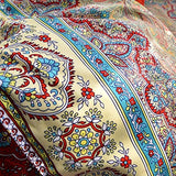 Dodou Boho Style Bedding Set Boho Duvet Cover Set Bohemian Bedding Set 3psc (Queen) D DODOU